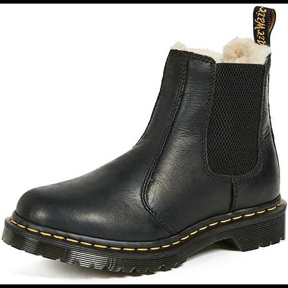 Dr. Martens Shoes - DR MARTENS Leonore Fur Lined Chelsea Boots